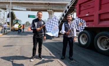 En Metepec hay buenos resultados; inicia el reeencarpetado de 2.2 km de la Calle Morelos