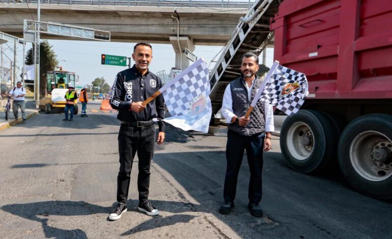En Metepec hay buenos resultados; inicia el reeencarpetado de 2.2 km de la Calle Morelos