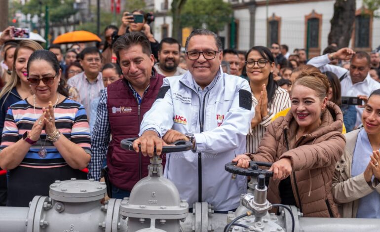 Beneficia Toluca a más de 21 mil habitantes con operación del pozo parque Zaragoza