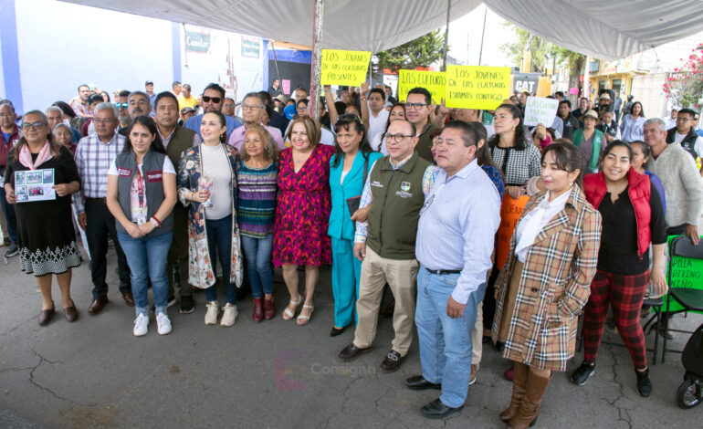 Manuel Vilchis inicia la rehabilitación de la Avenida Aztecas