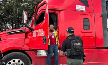 Contra el robo a transporte de carga, Toluca refuerza acciones de Operativo Pegaso
