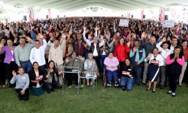 Impulsa Gobernadora Delfina Gómez el bienestar de 3 mil 500 mujeres del sur del EdoMéx