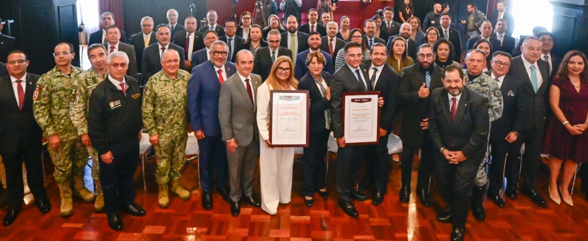 Delfina Gómez reconoce trabajo de magistradas y magistrados del Poder Judicial del Estado de México