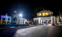 Embellecen la Plaza de la Constitución en Zinacantepec