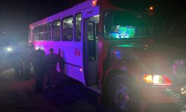 Realizan operativo de seguridad en transporte público en Toluca y Temoaya