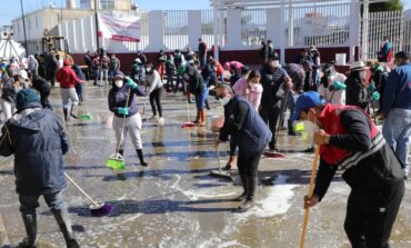 Realizan jornada de limpieza en la Colonia Guadalupe la Ciénega