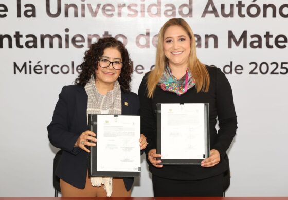 UAEMéx firma alianza estratégica con San Mateo Atenco