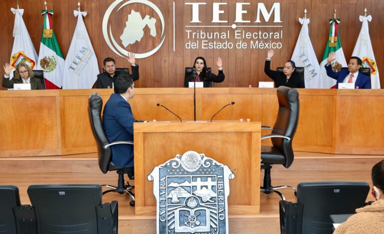 Garantiza TEEM derechos políticos-electorales de los mexiquenses   