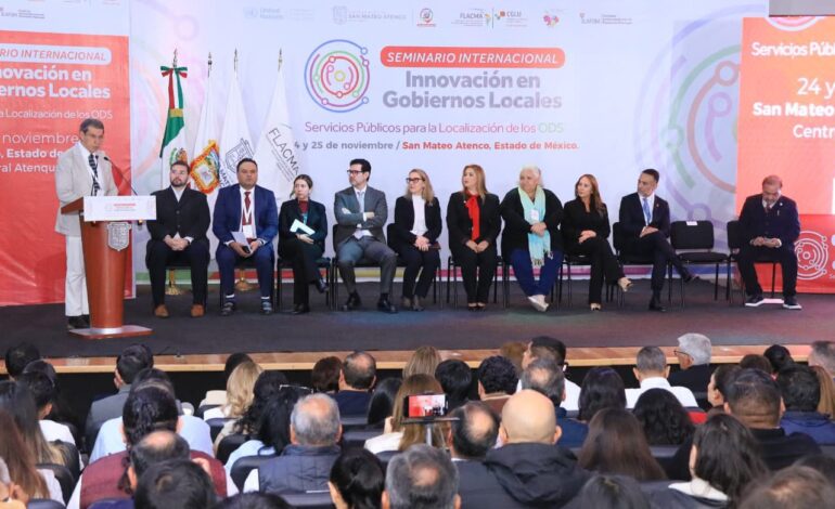 Exitoso arranque del Seminario Internacional sobre Innovación en Gobiernos Locales