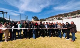 Alcalde de Lerma entrega la Cancha Deportiva de Santiago Analco