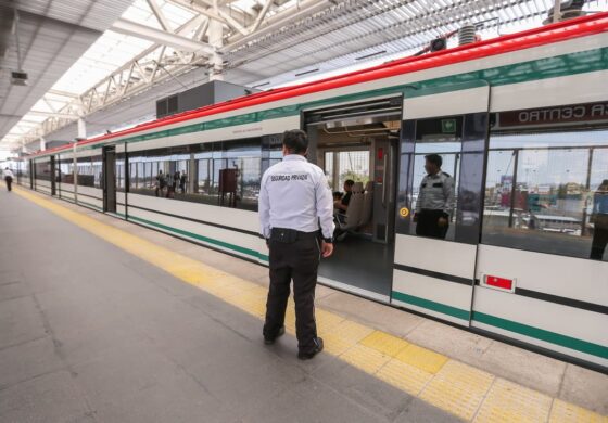 Tren “El Insurgente” en EdoMéx cuenta con Senderos Seguros y sistema de videovigilancia en las siete estaciones