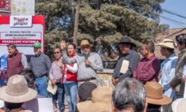 Ricardo Moreno entrega infraestructura educativa e hidráulica en la zona norte de Toluca
