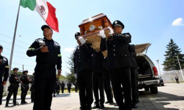 Honra Estado de México a policía caído; Rodrigo Garduño, símbolo de valor y lealtad institucional