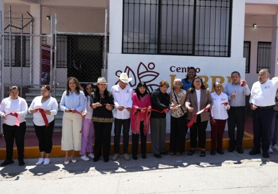 Inauguran Centro LIBRE en Santo Tomás para fortalecer atención y autonomía de las mujeres en Edomex
