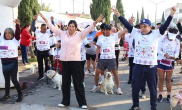 Carrera de Lomitos reúne a familias y promueve el bienestar animal en Temoaya