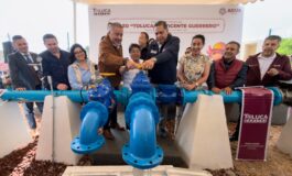 Ricardo Moreno inaugura el pozo 12 y va por autosuficiencia hídrica en Toluca