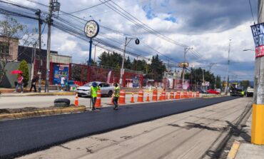 Avanza pavimentación en Lombardo Toledano y mejora movilidad en el nororiente de Toluca