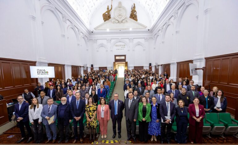 UAEMéx fortalece alianza con Italia y reúne a más de 300 líderes empresariales y académicos