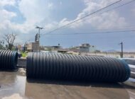 REFUERZA TOLUCA ATENCIÓN A SOCAVONES; INSTALA TUBERÍA DE 60 PULGADAS EN CALZADA DEL PACÍFICO