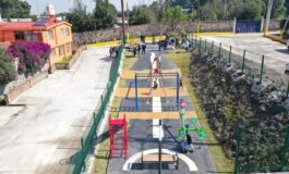Amomolulco estrena parque urbano y recupera un espacio para más de mil 200 habitantes