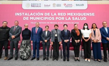 Delfina Gómez une a los 125 municipios para llevar la salud hasta las comunidades