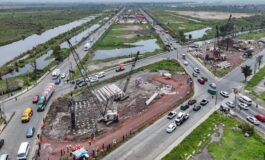 Delfina Gómez acelera el paso en el Oriente: Puente Peñón-Texcoco supera 51% de avance