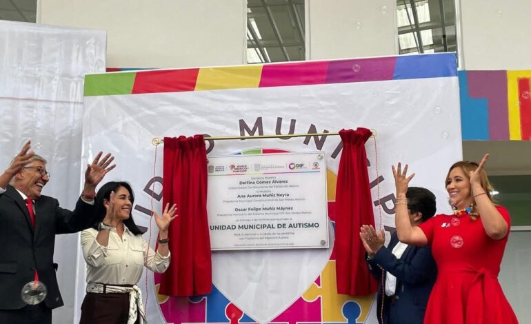 SAN MATEO ATENCO ABRE LA PRIMERA UNIDAD MUNICIPAL DE AUTISMO DEL VALLE DE TOLUCA