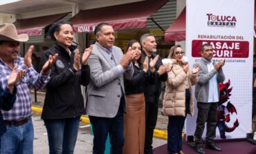 Toluca va por la recuperación total de su Centro Histórico; rehabilitarán ocho calles