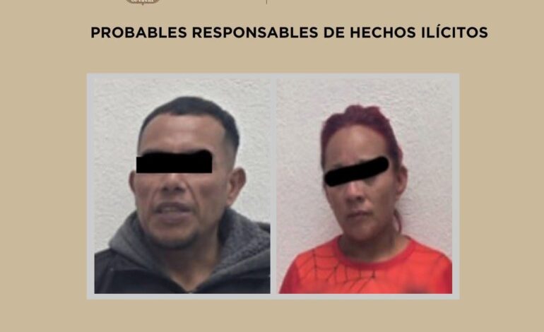 Caen presuntos extorsionadores en base de taxis de Tenango del Valle