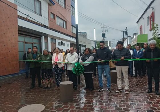 Zinacantepec recupera una calle histórica y la convierte en un espacio seguro para la comunidad