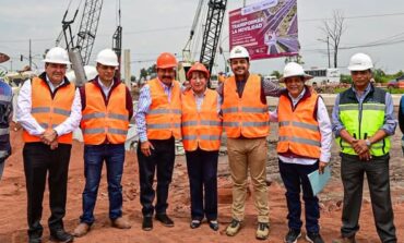 Delfina Gómez acelera el paso en el Oriente: Puente Peñón-Texcoco supera 51% de avance