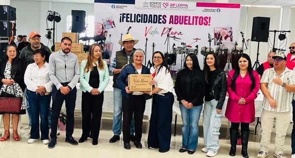Lerma cierra con broche de oro sus festejos para adultos mayores