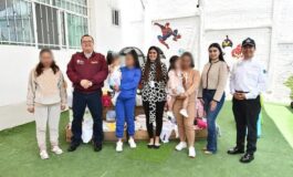 Niñas y niños que viven en penales reciben apoyo de la SSEM