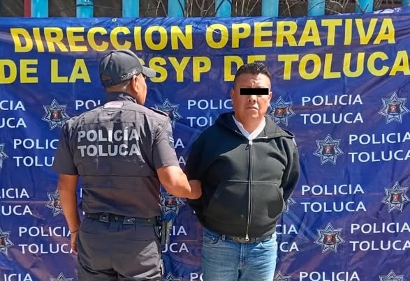 Asesta Toluca nuevo golpe al robo de vehículos; hay dos detenidos