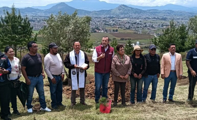 Revive Toluca el Cerro del Perico con nueva acción de recuperación ambiental