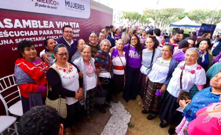 Lerma fortalece atención y respaldo a las mujeres