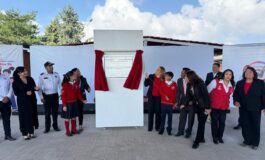 Cumple Ana Muñiz compromiso y entrega nueva techumbre a primaria de San Mateo Atenco