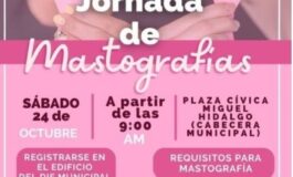 DIF TEMOAYA REALIZARÁ JORNADA DE MASTOGRAFÍAS GRATUITAS PARA MUJERES DE 40 A 69 AÑOS