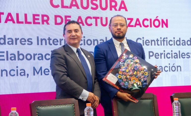 Fortalece Poder Judicial del Edomex rigor científico de peritajes para evitar injusticias