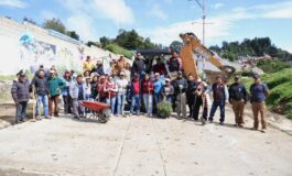 Berenice Carrillo lleva jornada de limpieza a Jiquipilco El Viejo para recuperar espacios públicos en Temoaya