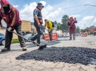 72 MIL BACHES REPARADOS EN TOLUCA; EL BACHEO SERÁ PERMANENTE