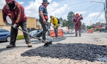 72 MIL BACHES REPARADOS EN TOLUCA; EL BACHEO SERÁ PERMANENTE